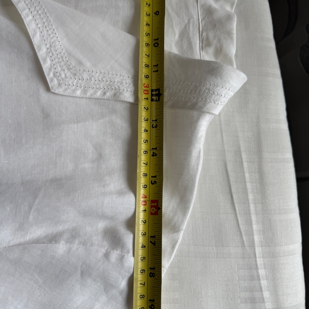 Linen Button-Down Shirt - Picture 8 of 11